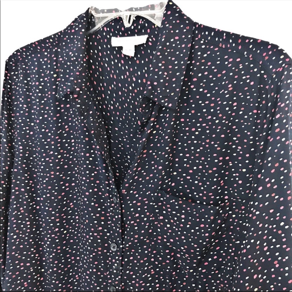 Beach Lunch Lounge Button Up Blouse
